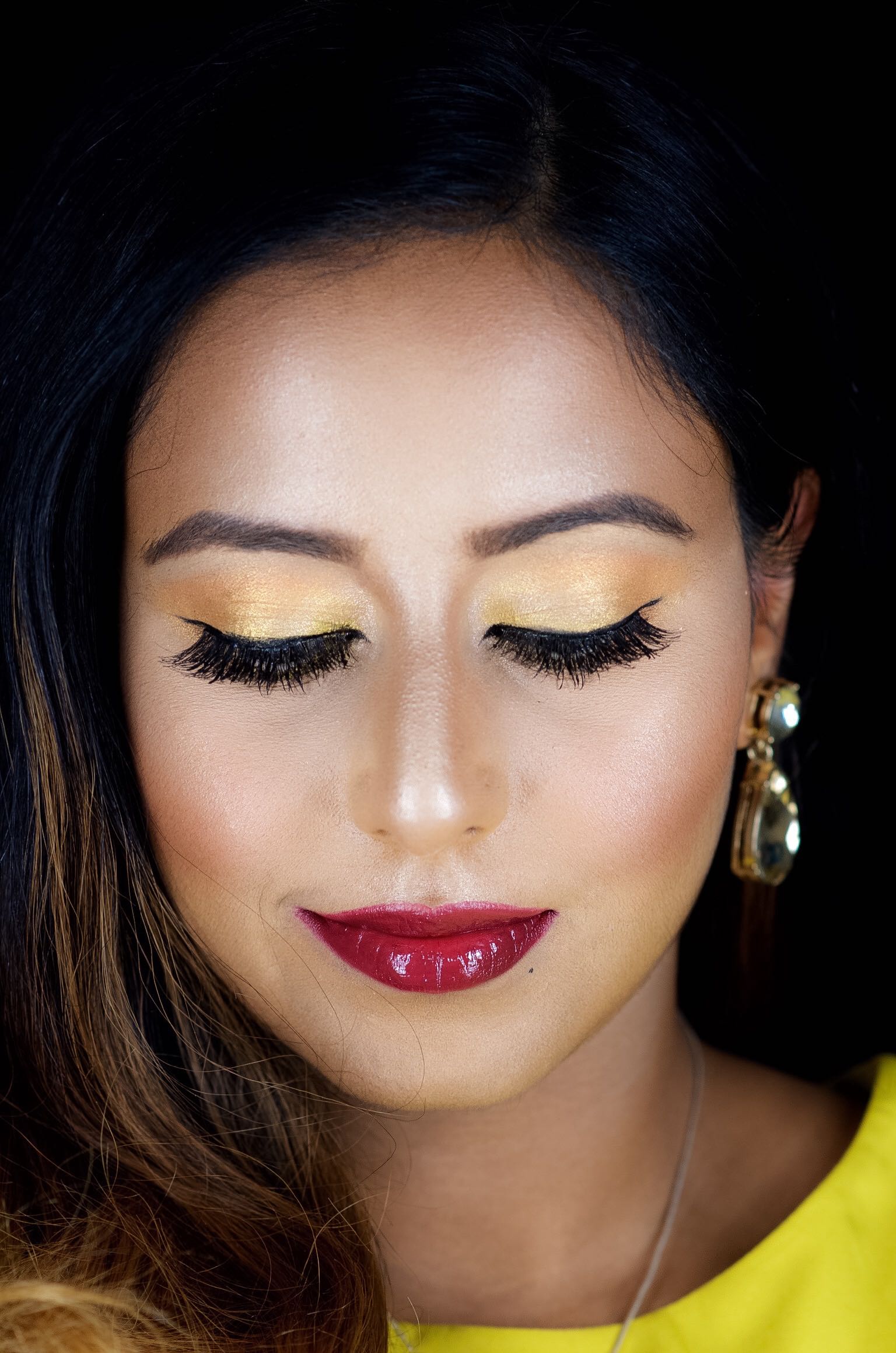 JLo Golden Globes Inspired Makeup look – Indian Bridal Makeup Boston