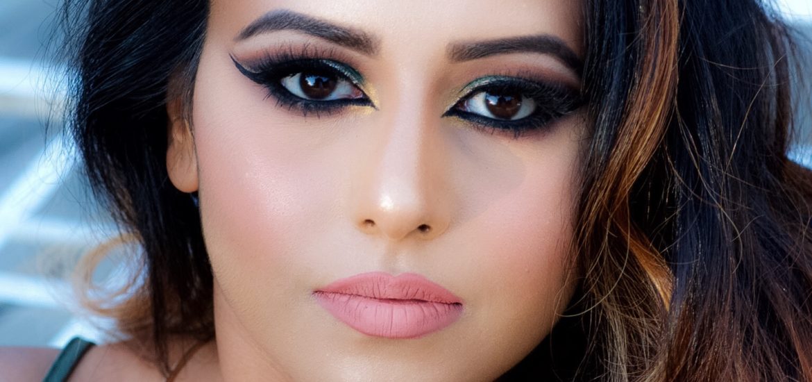 At sige sandheden tag design Green Soft Smokey Eye Makeup look – Indian Bridal Makeup Boston