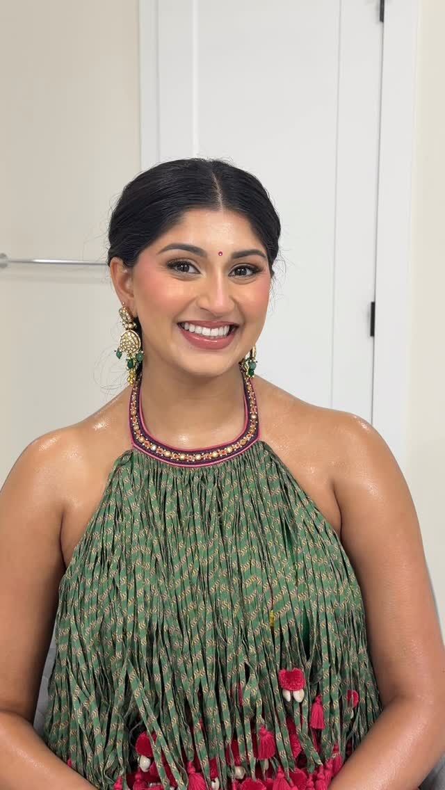 makeup with dark green dress SPARROW MAXI DRESS