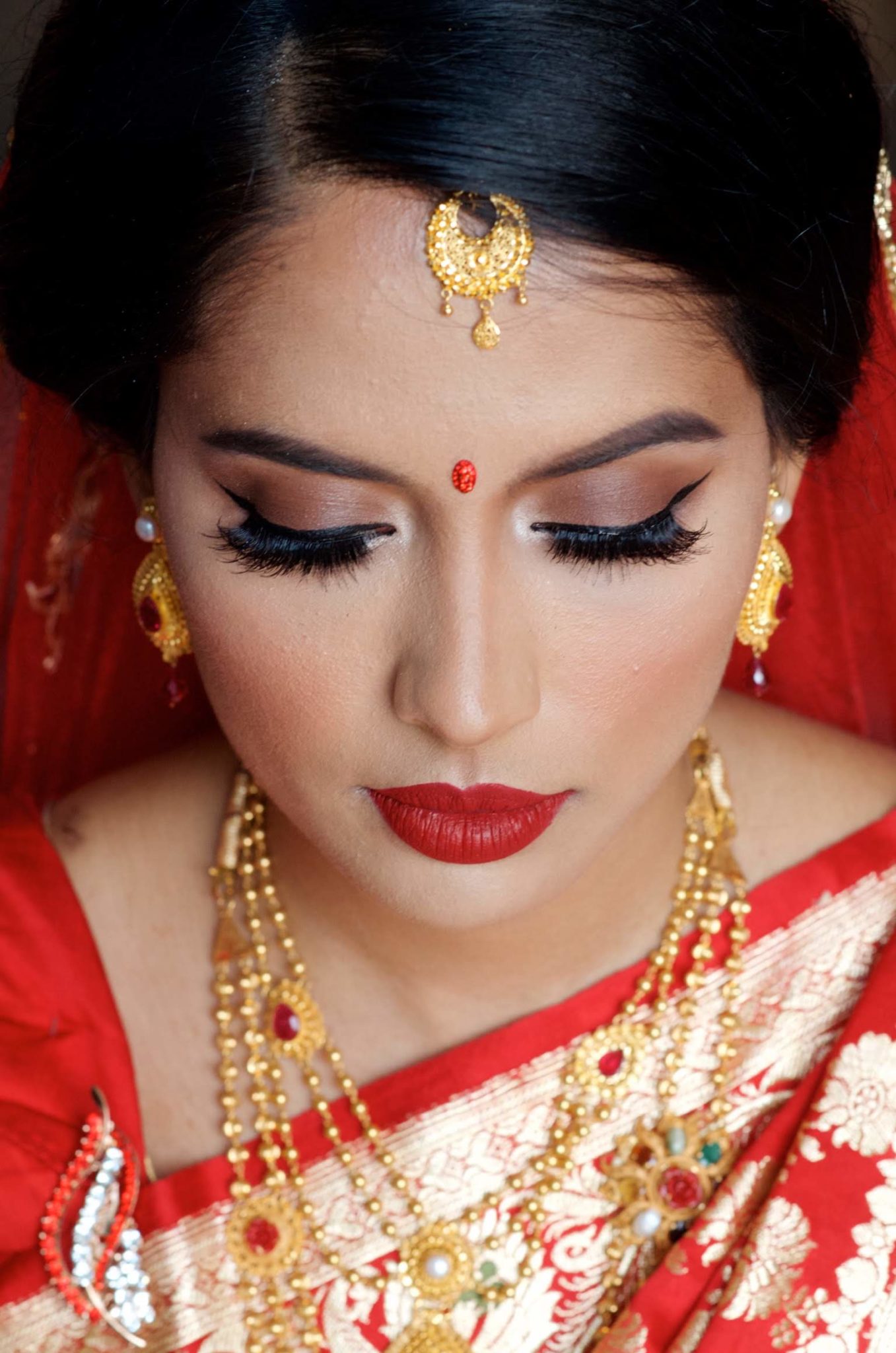 Nepali Bride Dilasha Wedding Portfolio Indian Bridal Makeup Boston